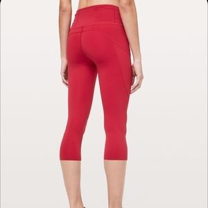 lululemon fast & free crop 19"